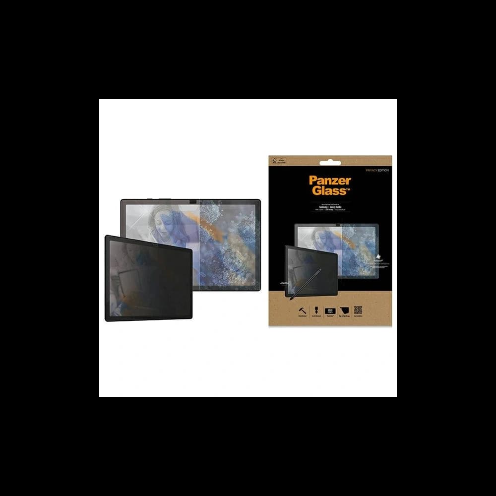 Üveg PanzerGlass E2E Anti-Glare Samsung Galaxy Tab A8 Antibakteriális Tokbarát - 1