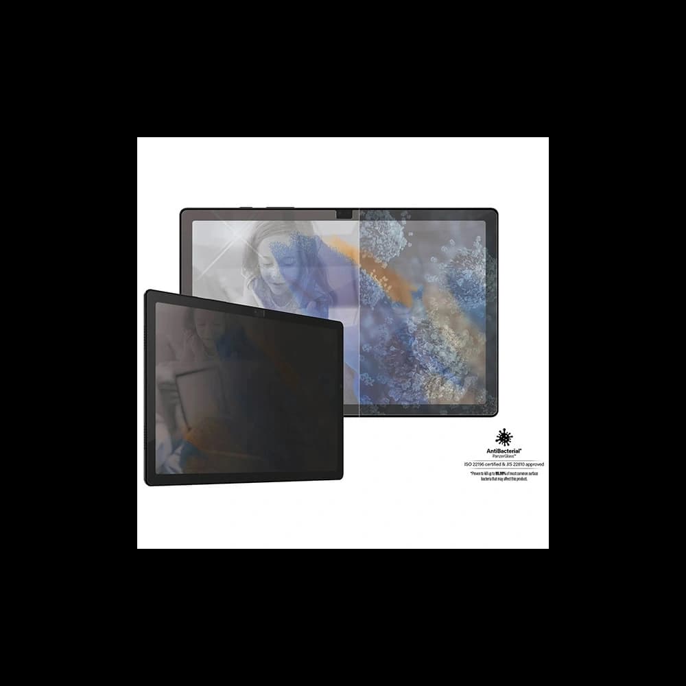 Üveg PanzerGlass E2E Anti-Glare Samsung Galaxy Tab A8 Antibakteriális Tokbarát - 2