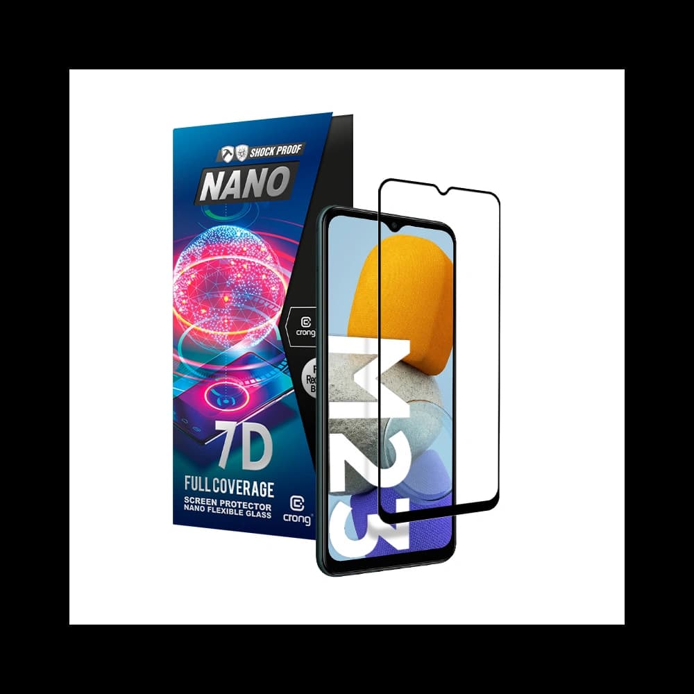 Sticlă hibridă Crong 7D Nano Flexible Glass Samsung Galaxy M23 5G