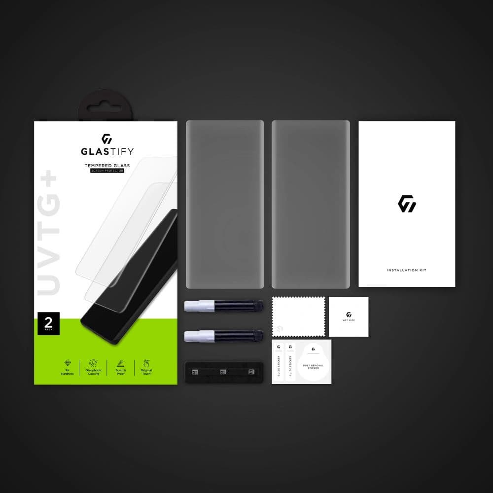 Gehärtetes Glas Glastify UVTG+ Samsung Galaxy S23 Ultra Clear [2 PACK] - 8