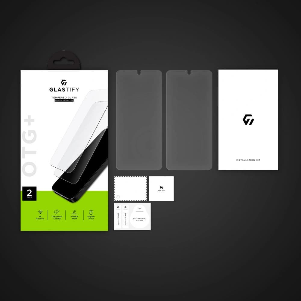 Glastify OTG+ Samsung Galaxy S23 Clear [2 PACK] - 8