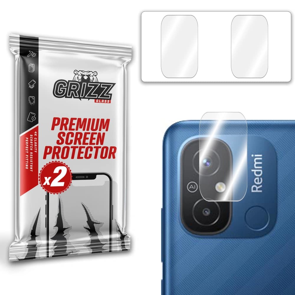 Glas für die Kamera GrizzGlass HybridGlass Kamera für Xiaomi Redmi 12C