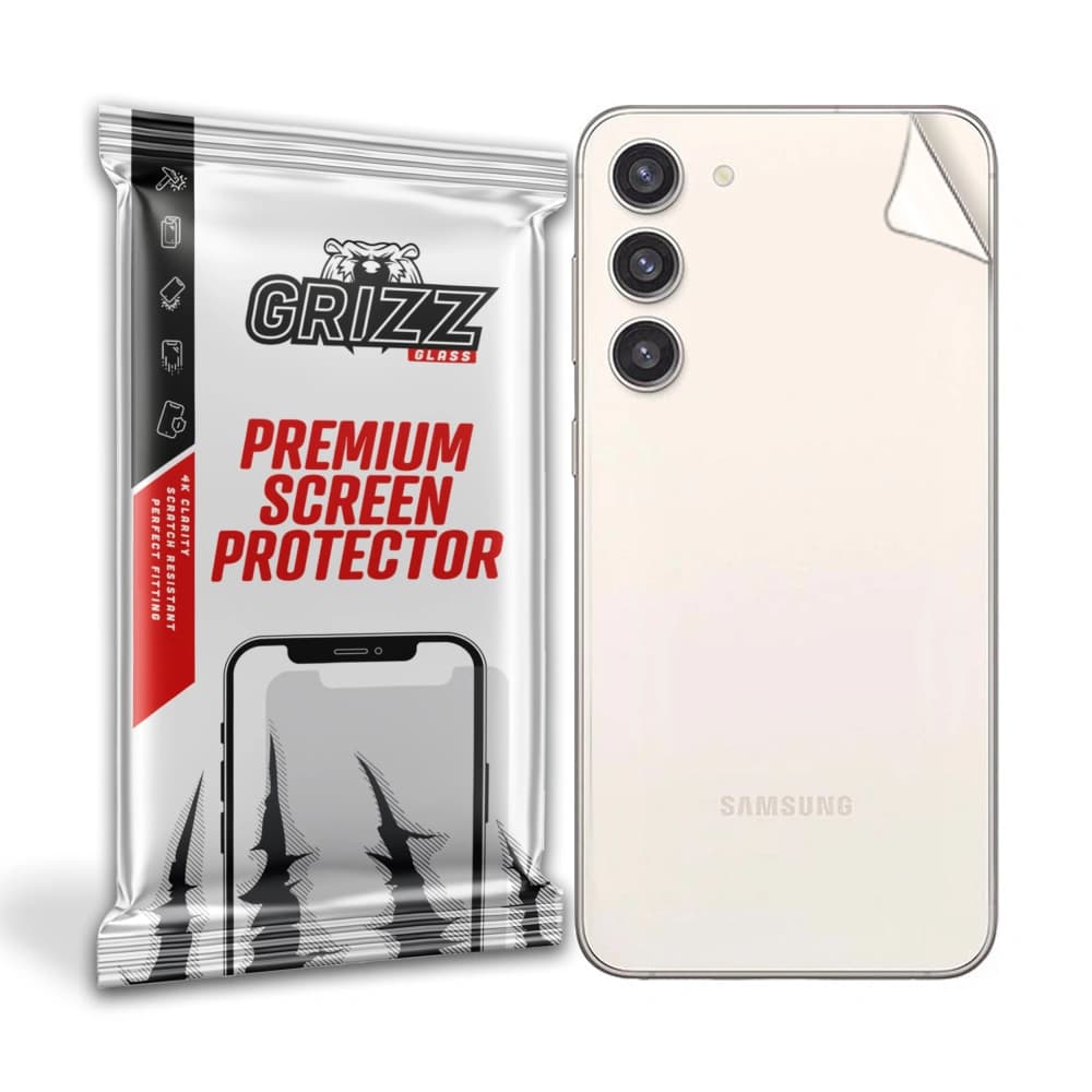 Folie auf der Rückseite GrizzGlass SatinSkin für Samsung Galaxy S23+ Plus