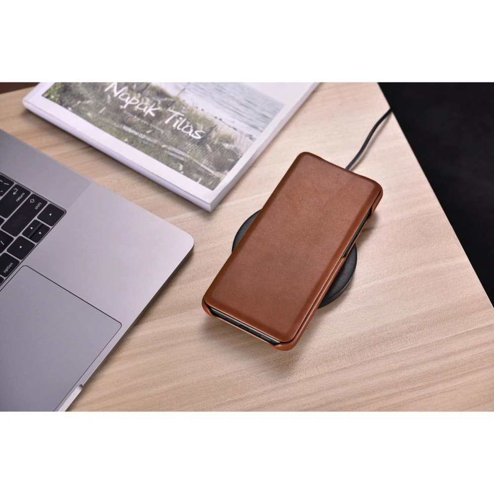 iCarer Curved Edge Vintage Folio Samsung Galaxy S20 Ultra brown - 10