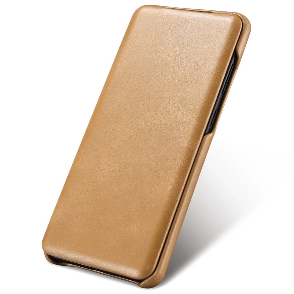 Etui iCarer Görbe Szélű Vintage Folio Samsung Galaxy S20 Ultra khaki - 3
