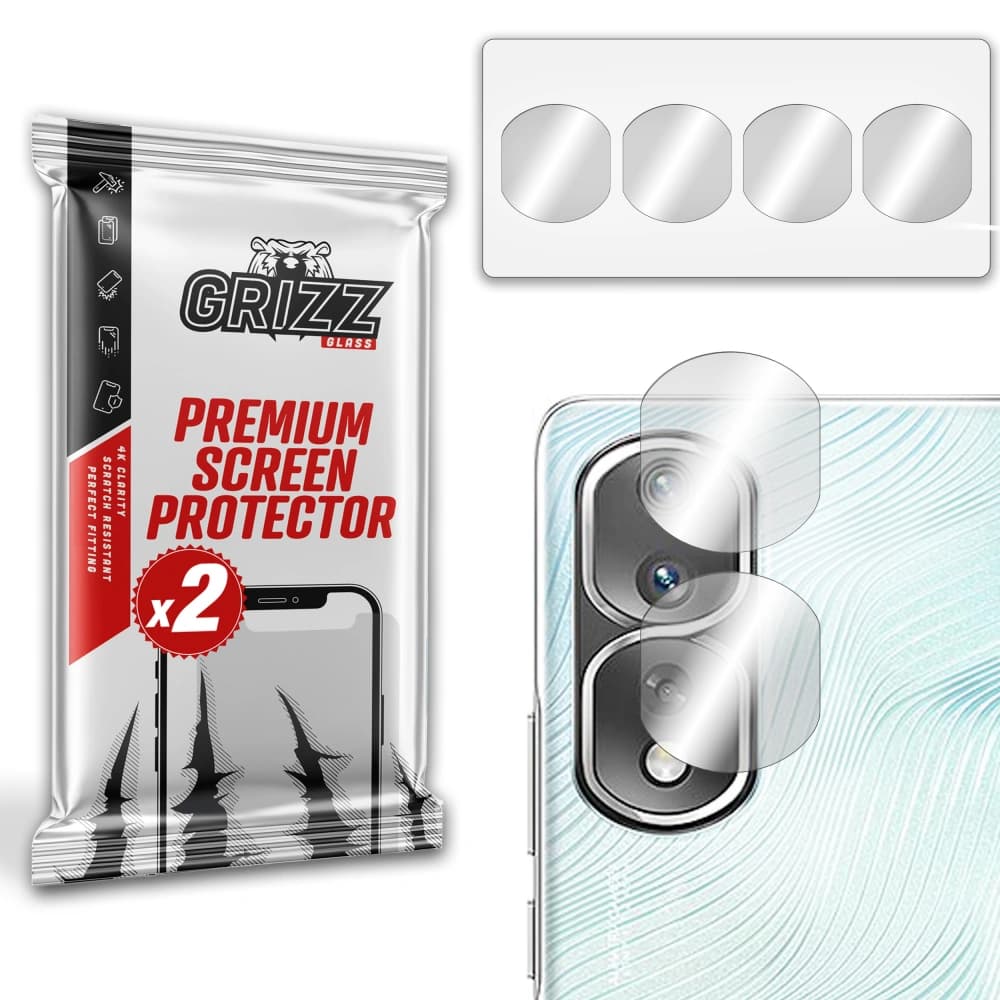 GrizzGlass HybridGlass Camera Honor 80 Pro Flat - 1