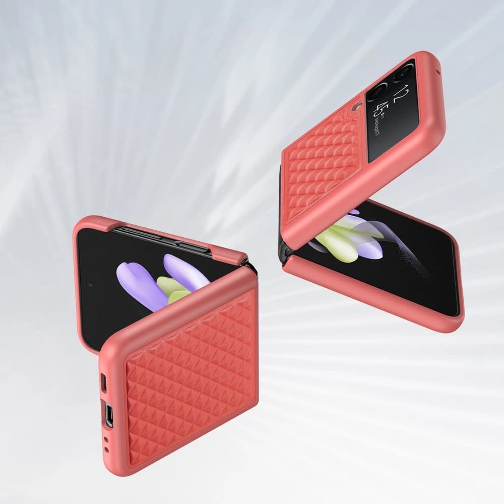 Case Dux Ducis Venice Samsung Galaxy Z Flip 4 rot - 6