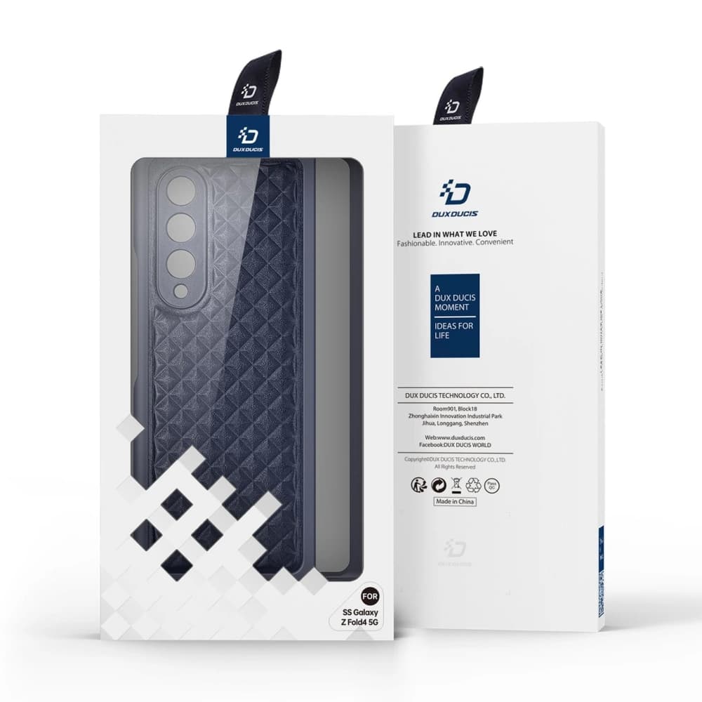 Case Dux Ducis Venice Samsung Galaxy Z Fold 4 blau - 5