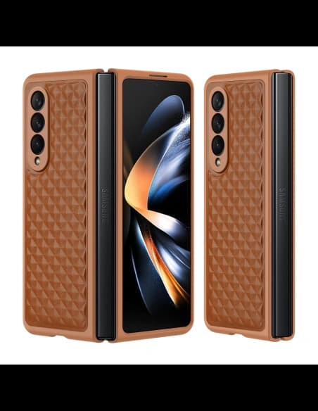 Case Dux Ducis Venice Samsung Galaxy Z Fold 4 braun