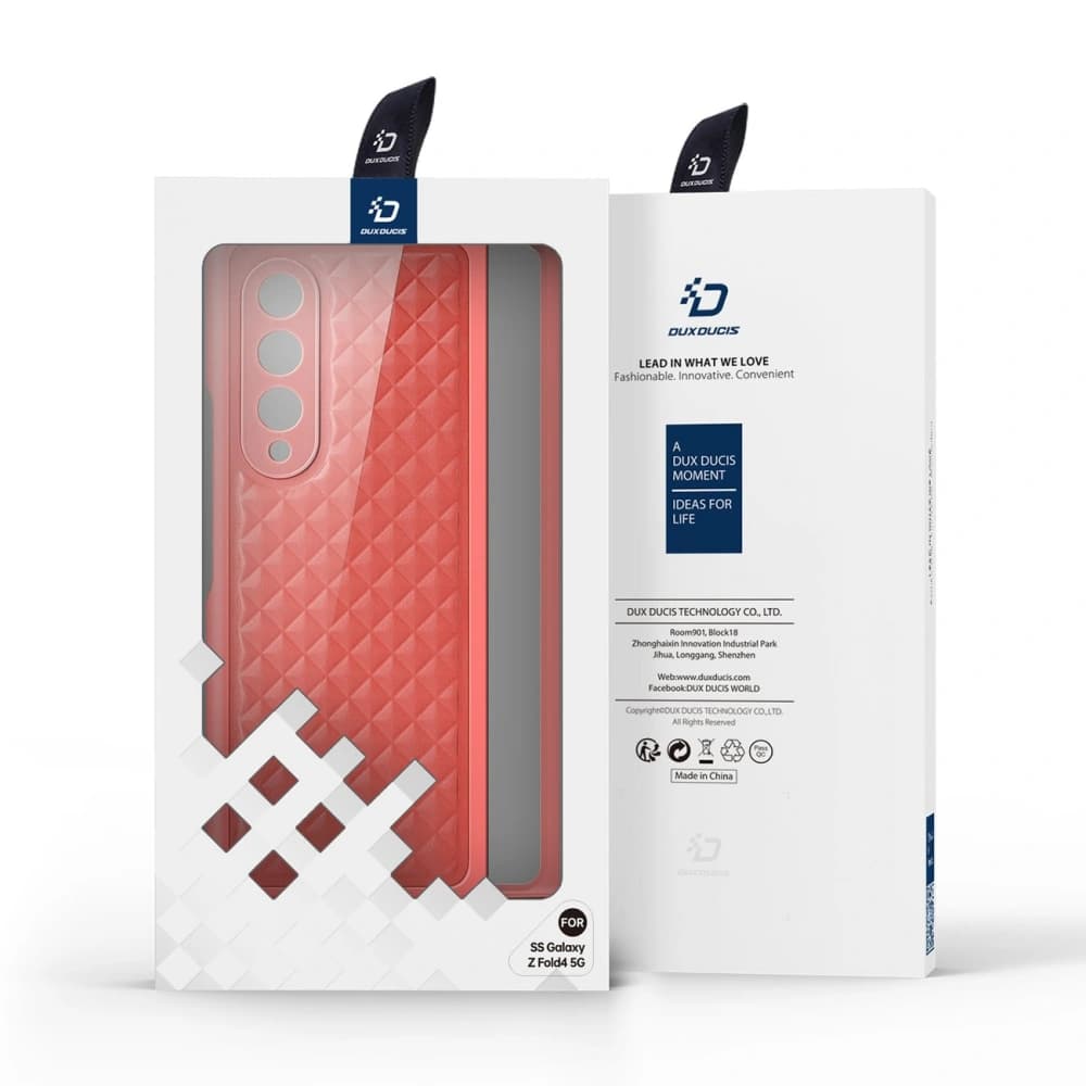 Case Dux Ducis Venice Samsung Galaxy Z Fold 4 rot - 5