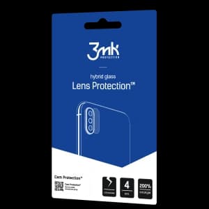 Hybriertes Glas für die Kameraobjektiv 3MK Lens Protect Samsung Galaxy S23+ Plus [4 PACK]