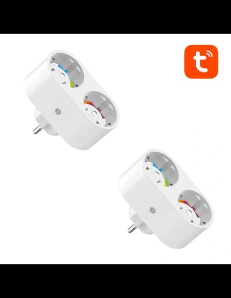 Podwójne inteligentne gniazdko WiFi Gosund SP211 3500W Tuya [2 PACK]