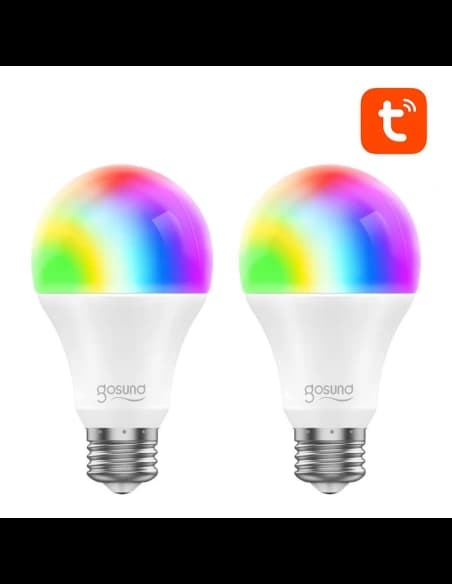 Okos LED izzó WB4 Gosund (RGB) E27 Tuya [2 PACK]