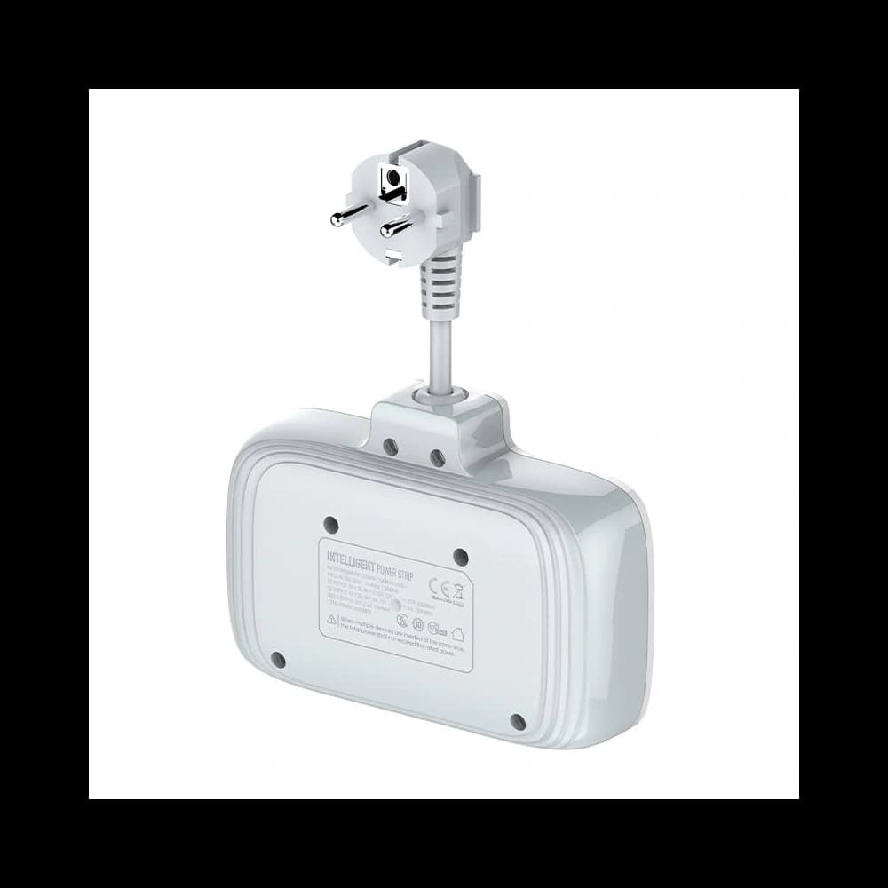 Prelungitor cu 2 prize AC, 3x USB, USB-C, LDNIO SE2435, 2500W (alb) - 8
