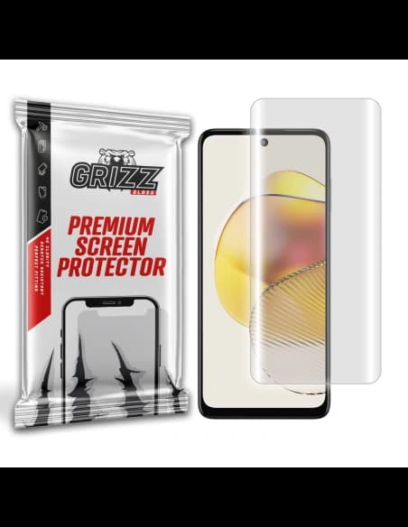 Hochgelierte Folie GrizzGlass Hydrofilm für Motorola Moto G73