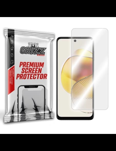 Hybriertes Glas GrizzGlass HybridGlass für Motorola Moto G73