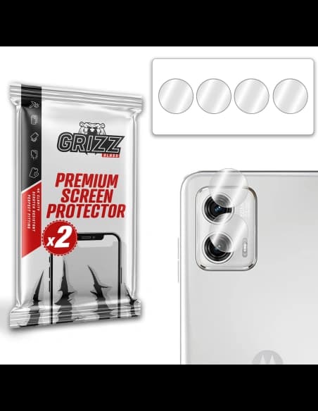 Glas für die Kamera GrizzGlass HybridGlass für Motorola Moto G73