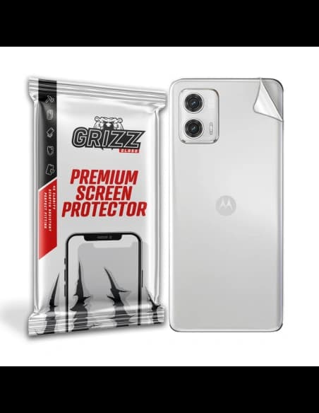 Folie auf der Rückseite GrizzGlass SatinSkin für Motorola Moto G73