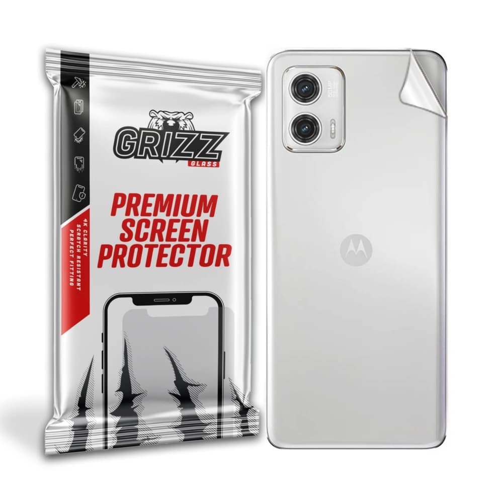 Folie auf der Rückseite GrizzGlass SatinSkin für Motorola Moto G73