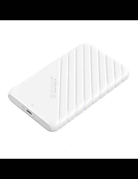 HDD/SSD Gehäuse 2,5 Zoll Orico, 6 Gbps, USB-C 3.1 Gen1 (weiß)