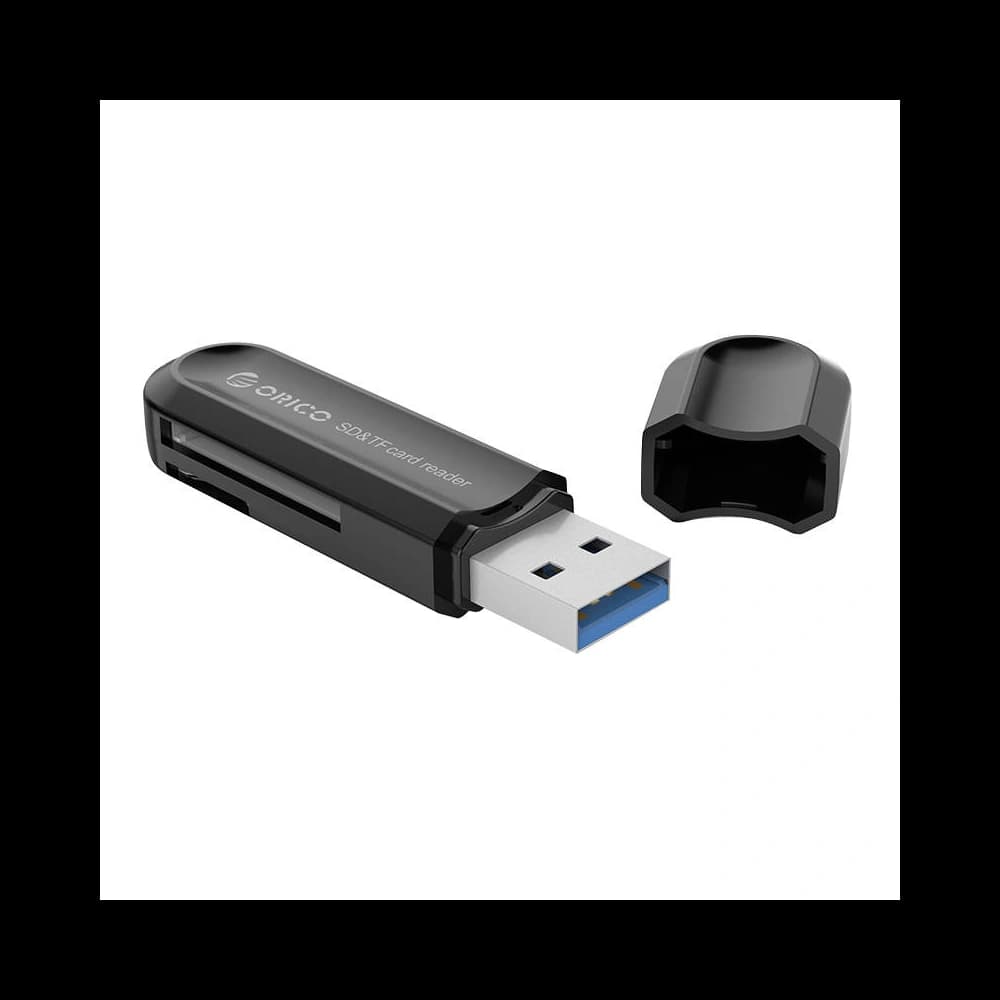 TF/SD-Kartenleser Orico CRS21-BK, USB 3.0, bis zu 2TB (schwarz) - 5