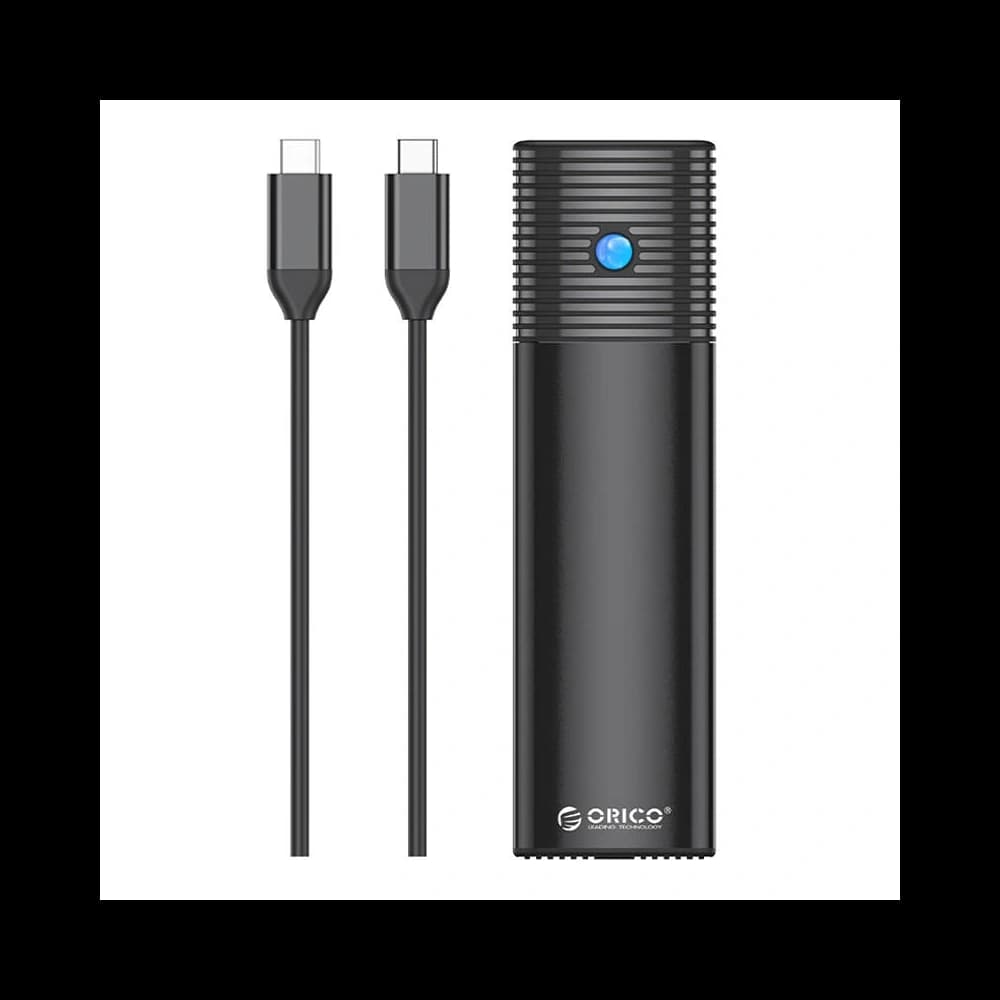 Orico PWM2-G2-BK-EP External Drive Enclosure M.2 NVMe USB-C, 10Gbps (black)
