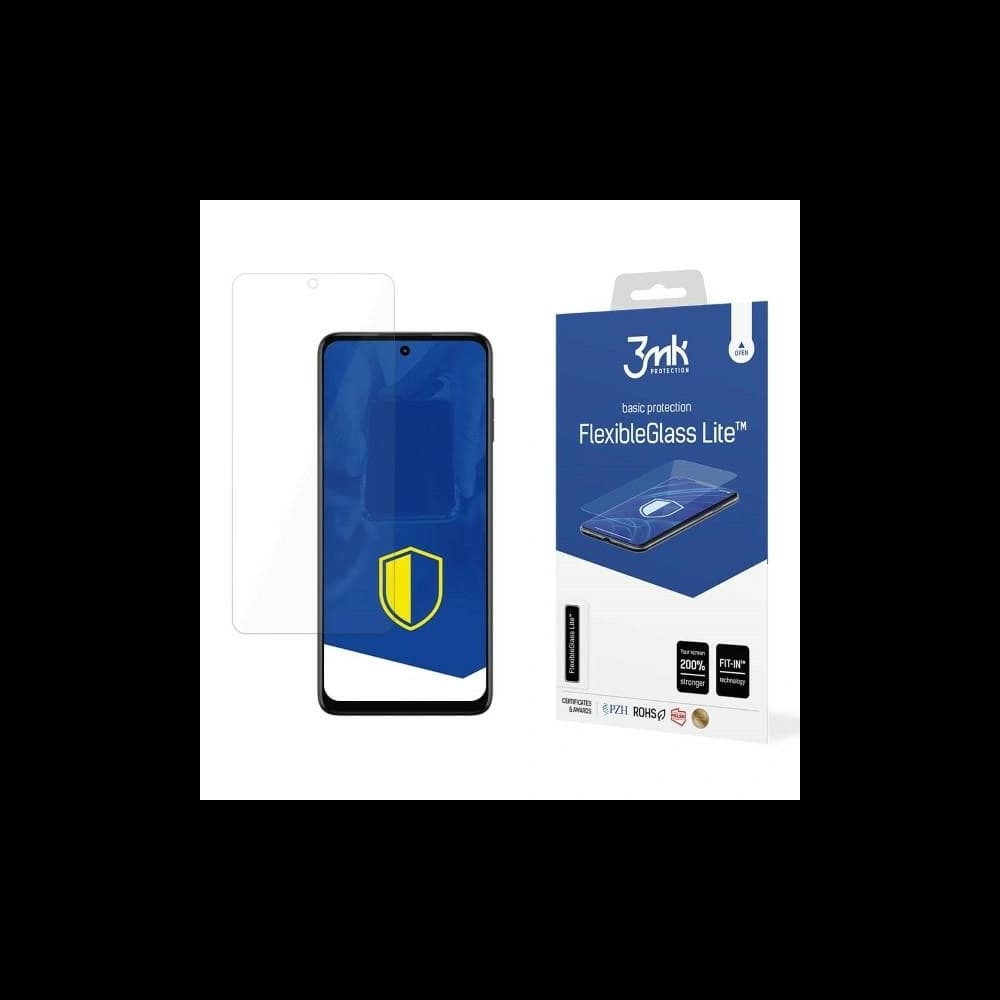 Hybriertes Glas 3MK FlexibleGlass Lite Motorola Moto G73 5G