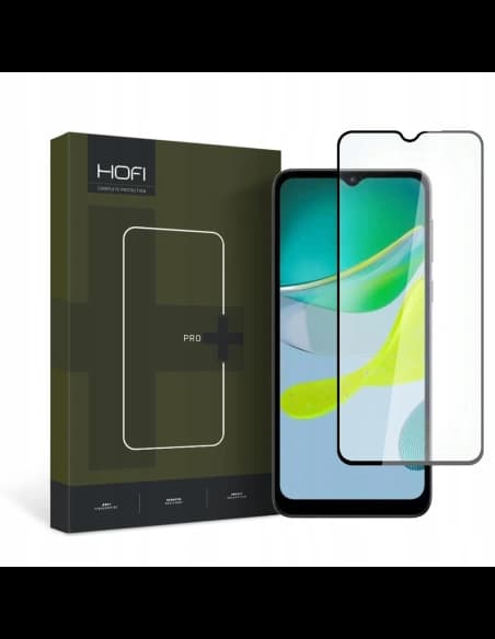 Hofi Gehärtetes Glas Glas Pro+ Motorola Moto E13 Schwarz