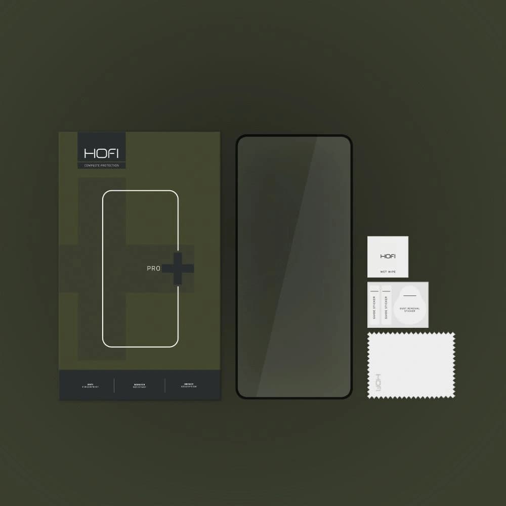 Hofi Glass Pro+ Xiaomi Redmi Note 12/Poco X5 5G Black - 4