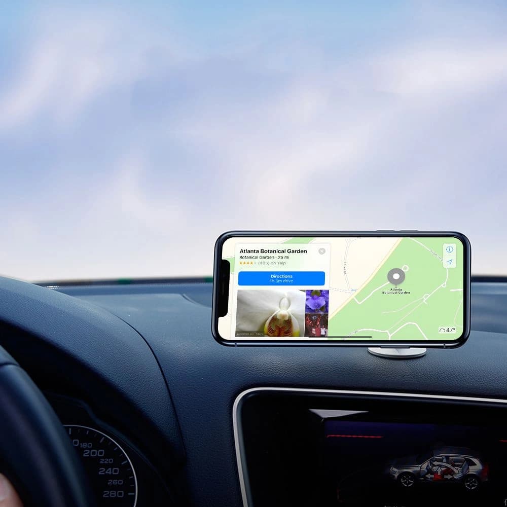 Blaszki do Uchwytów Magnetycznych Tech-Protect Metalplate Magnetic Autós Tartó Ezüst és Fekete [2 PACK] - 3