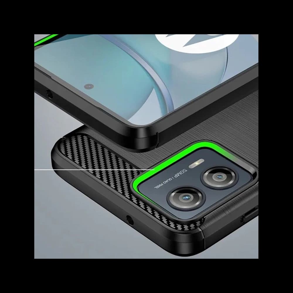 Tech-Protect Gehäuse TPUCarbon Motorola Moto G53 5G Schwarz - 4