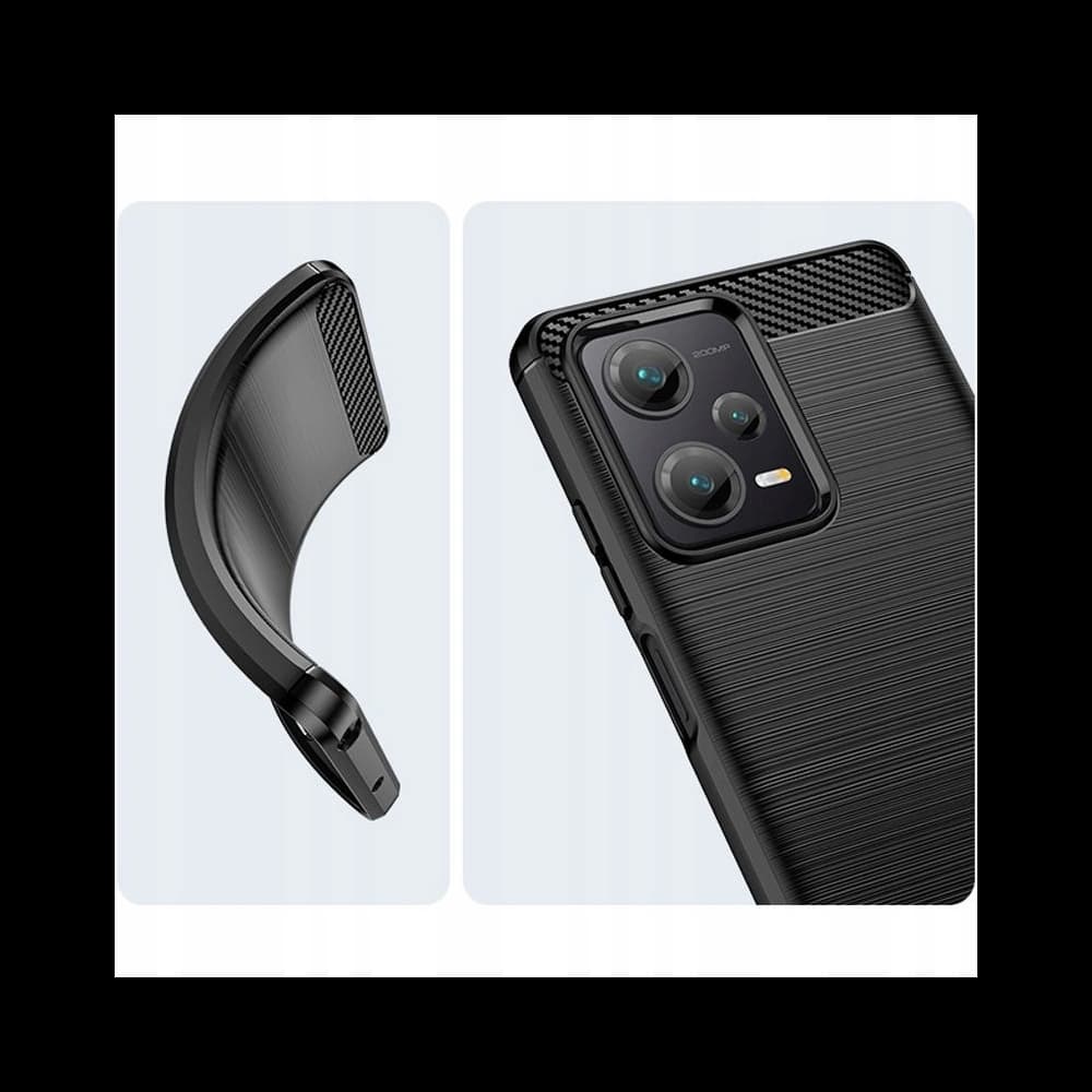 Tech-Protect Xiaomi Tasche TPUCarbon Redmi Note 12/POCO X5 5G Schwarz - 3