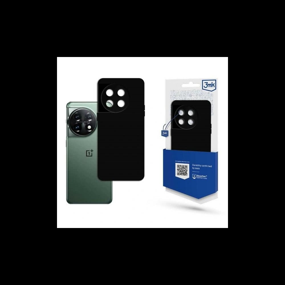 3MK Matt Case OnePlus 11 5G black - 1