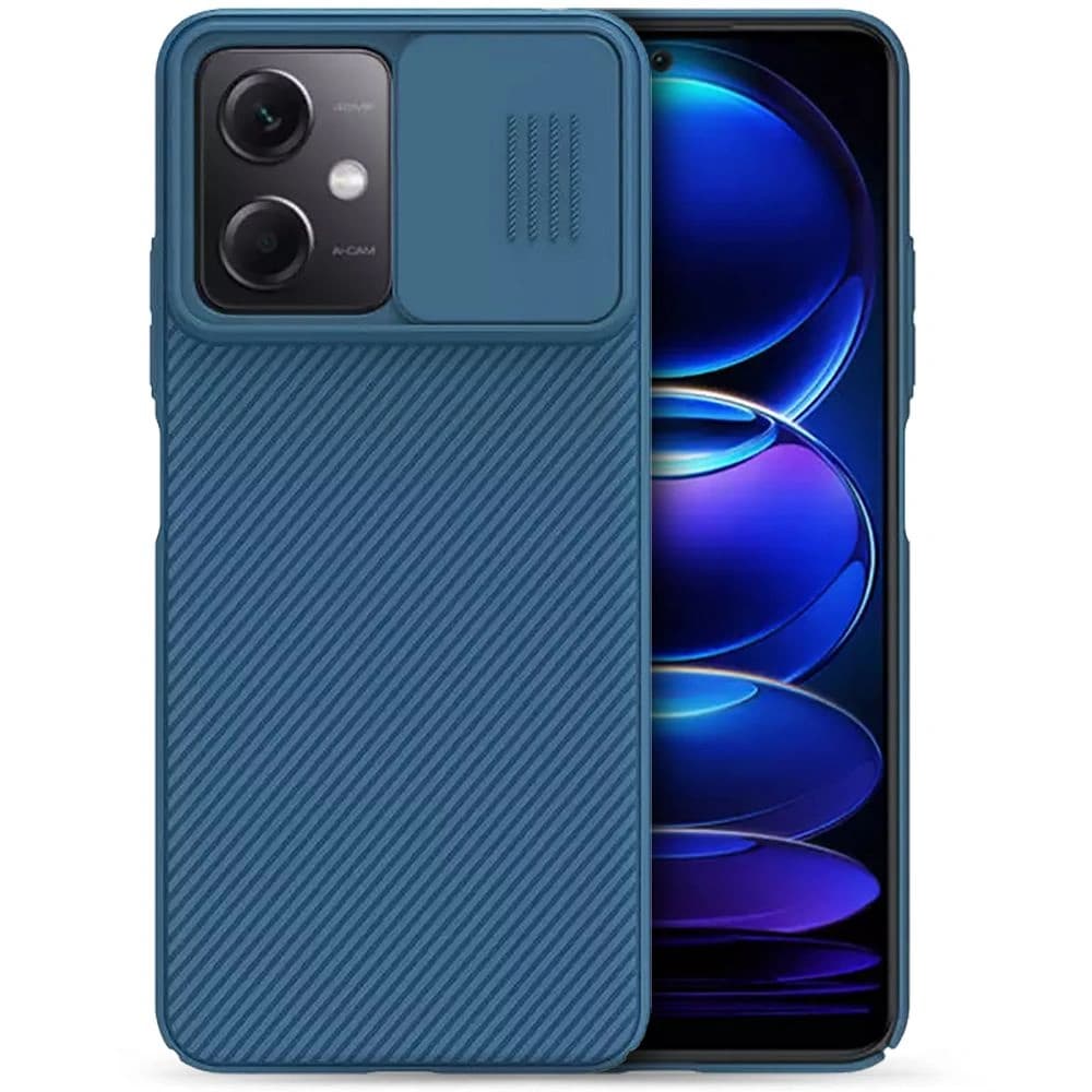 Etui Nillkin Camshield Xiaomi Redmi Note 12/POCO X5 5G Kék - 1