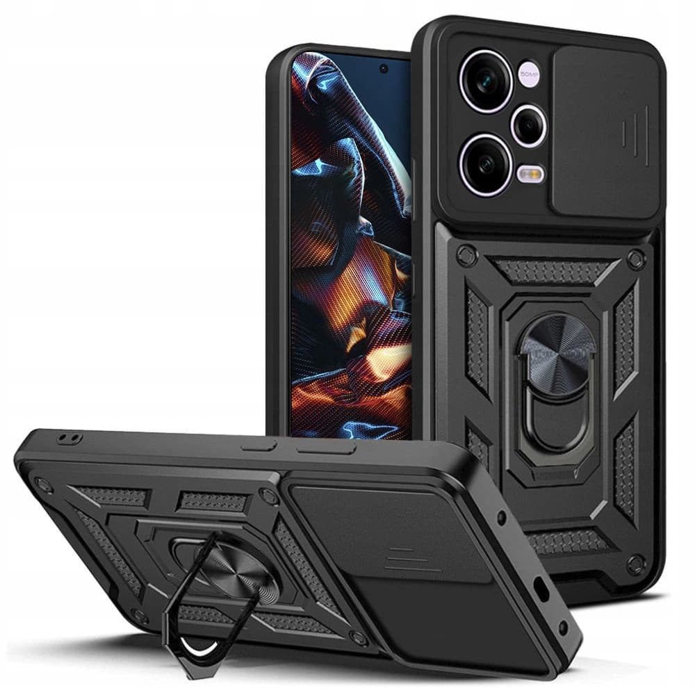Etui Tech-Protect CamShield Pro Xiaomi Redmi Note 12 Pro/POCO X5 Pro 5G Negru