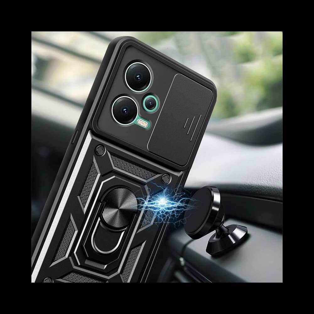 Tech-Protect Xiaomi Tasche CamShield Pro Redmi Note 12/POCO X5 5G Schwarz - 3