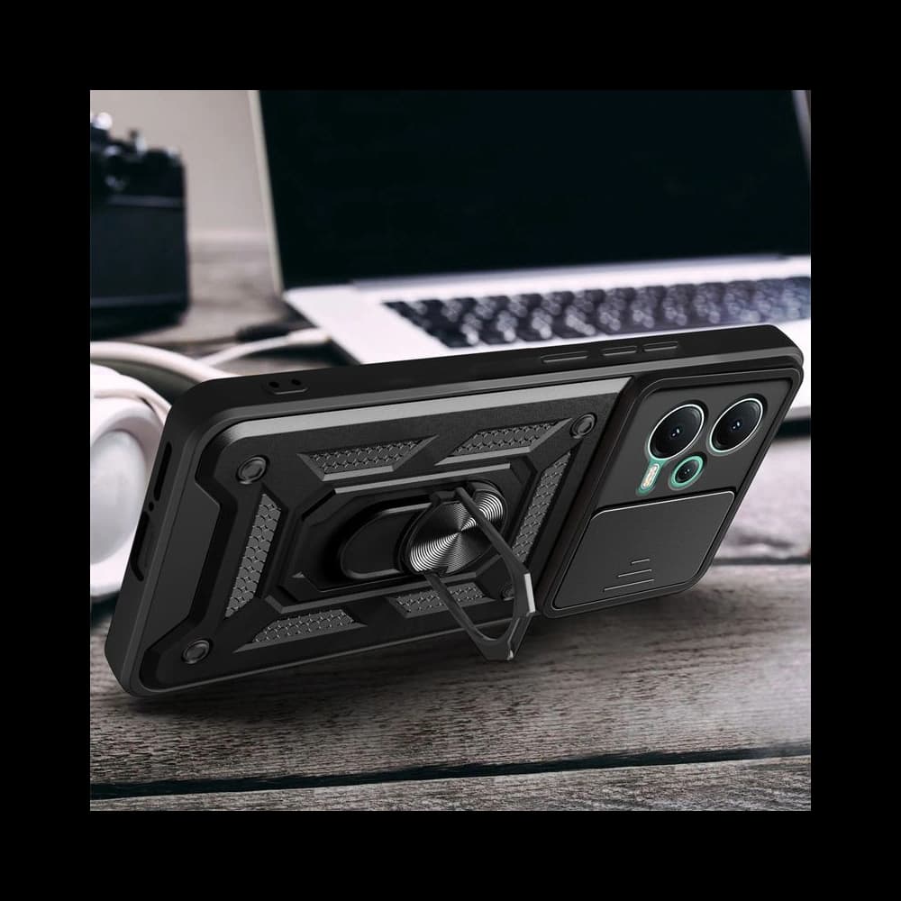 Tech-Protect Xiaomi Tasche CamShield Pro Redmi Note 12/POCO X5 5G Schwarz - 4