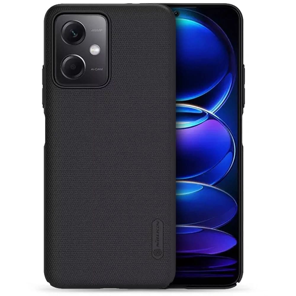 Etui Nillkin Frosted Shield Xiaomi Redmi Note 12/POCO X5 5G Fekete - 1