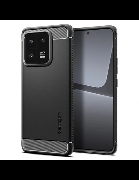 Spigen Xiaomi Tasche Rugged Armor 13 Pro Mattschwarz