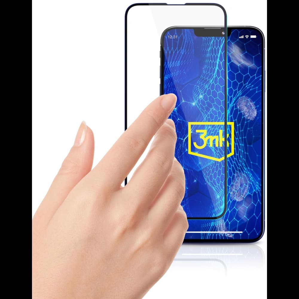 Sticlă temperată 3MK HardGlass Max Lite Motorola Moto E32s neagră - 5