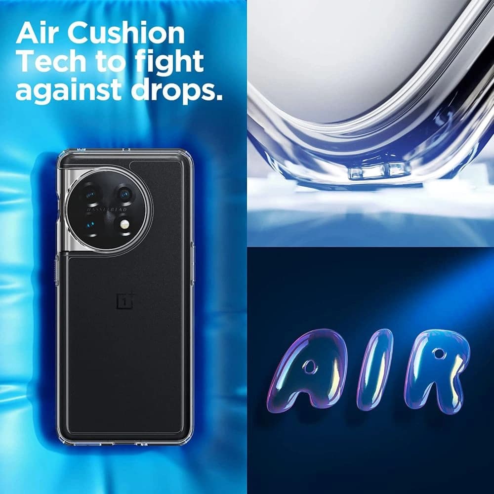 Case Spigen Ultra Hybrid OnePlus 11 5G Crystal Clear - 13