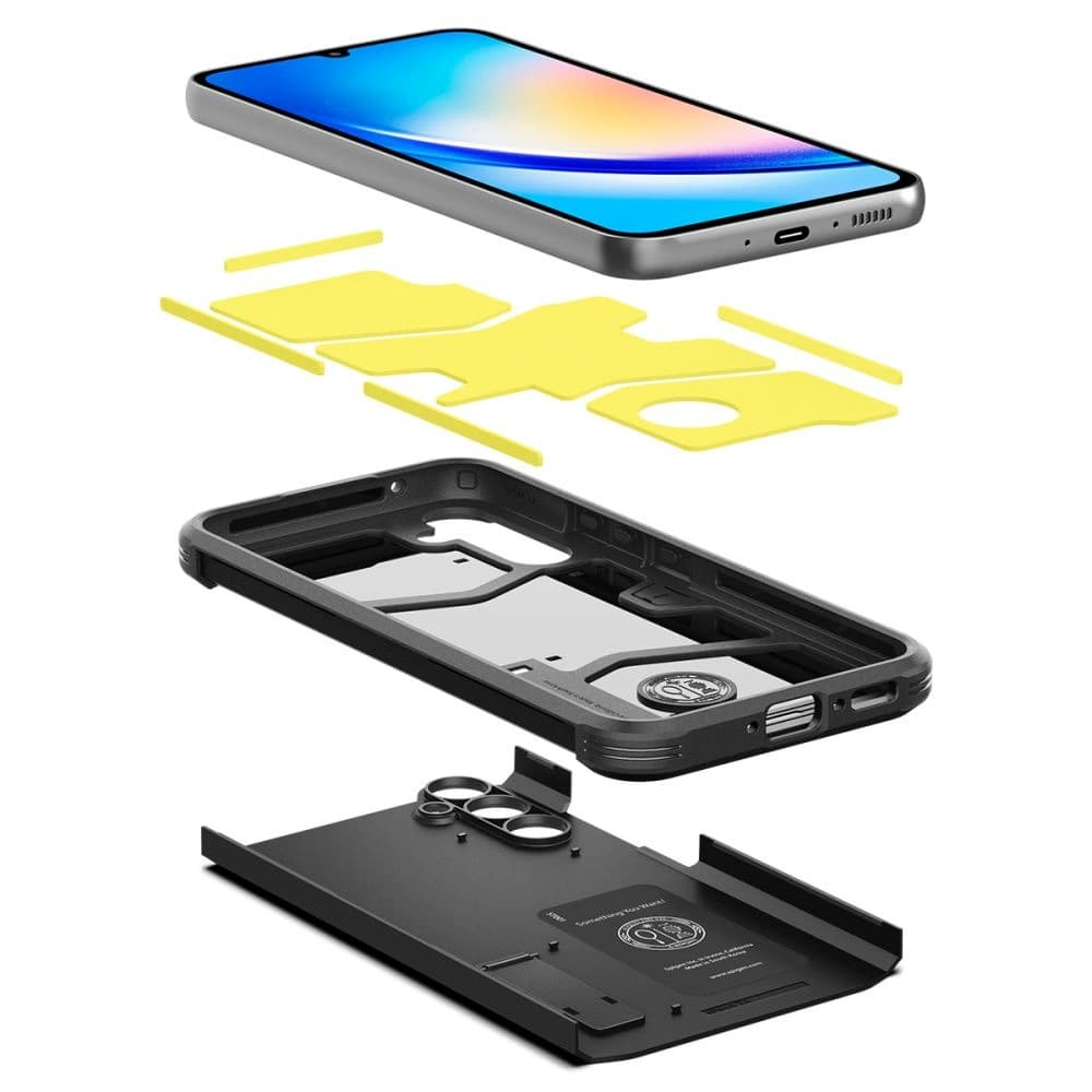 Etui Spigen Tough Armor Samsung Galaxy A34 5G Fekete - 7