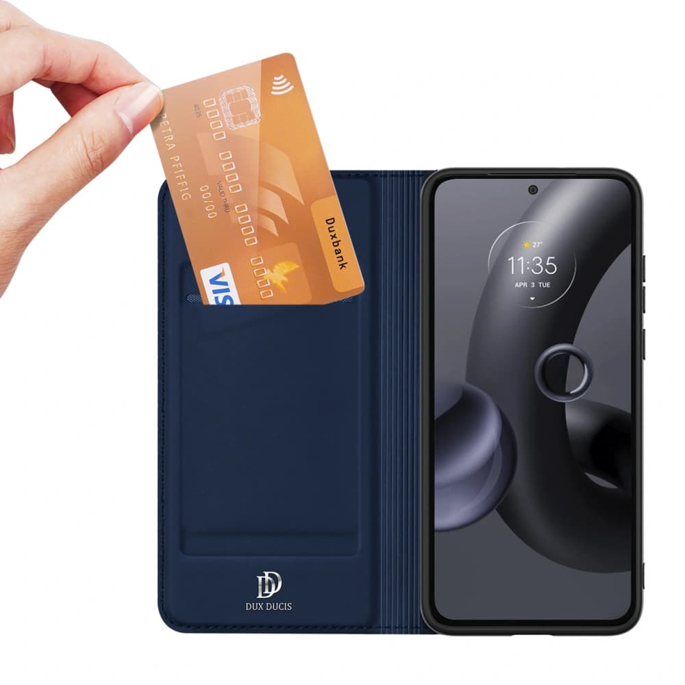 Dux Ducis Skin Pro Motorola Edge 30 Neo kék tok - 2
