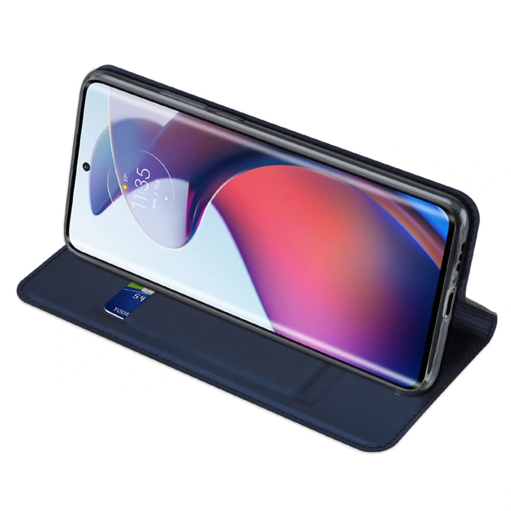 Pouzdro Dux Ducis Skin Pro pro Motorola Edge 30 Fusion modré - 4