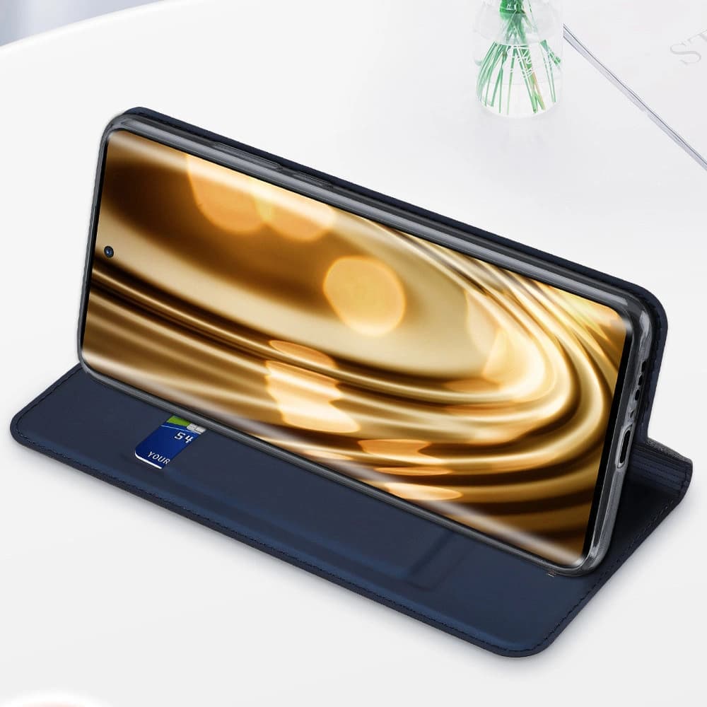 Pouzdro Dux Ducis Skin Pro pro Motorola Edge 30 Fusion modré - 13