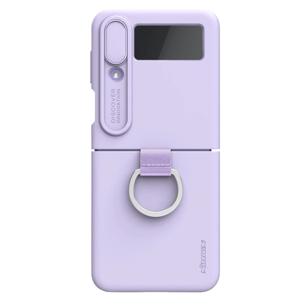 Case Nillkin CamShield Silky Silicone Samsung Galaxy Z Flip 4 purple - 1