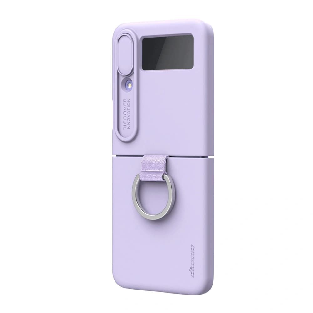 Case Nillkin CamShield Silky Silicone Samsung Galaxy Z Flip 4 purple - 3