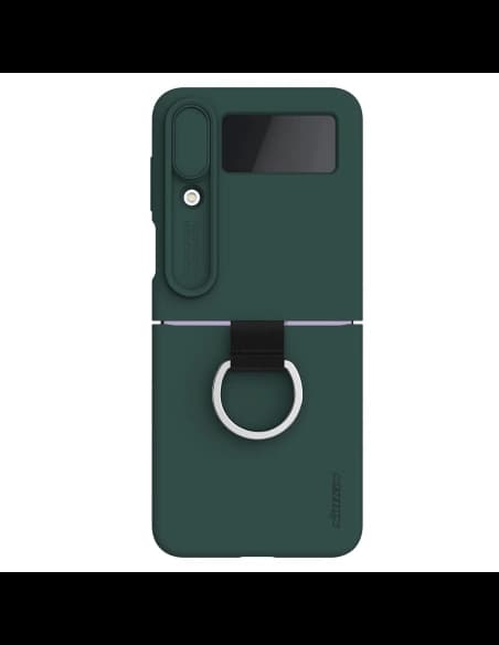 Case Nillkin CamShield Silky Silicone Samsung Galaxy Z Flip 4 green