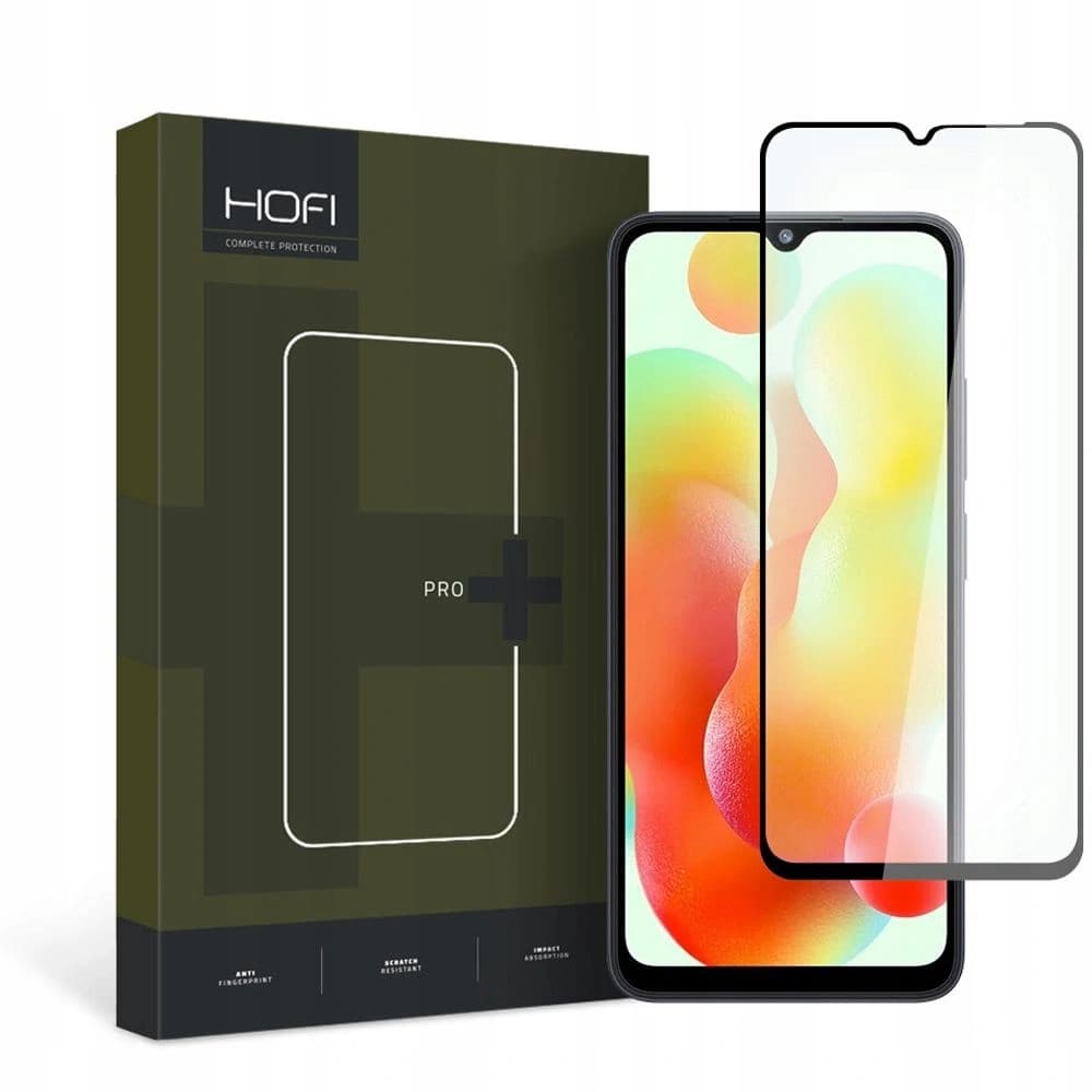 Hofi Xiaomi Gehärtetes Glas Glas Pro+ Redmi 12C Schwarz