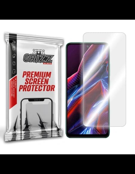 Hibrid üveg GrizzGlass HybridGlass a POCO X5-hez